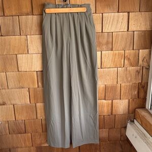 lululemon athletica Olive Green Wide-Leg Pants